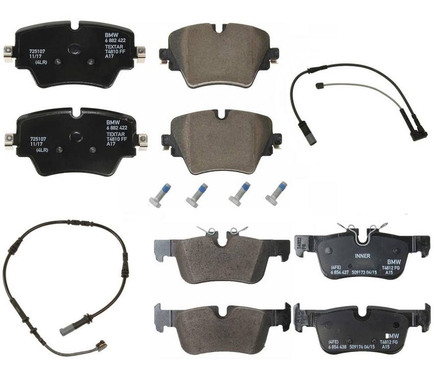 BMW Disc Brakes Kit - Pads Front and Rear